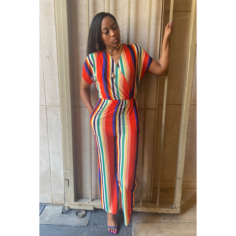 Multi-Color Jumpsuit