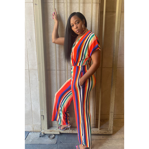 Multi-Color Jumpsuit