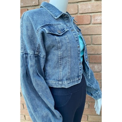 Crop Denim Jacket